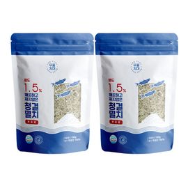 [Moopoongzone] Salinity 1.5% Clean and not salty Anchovy 150g-100% Domestic Anchovy, Low Salinity, Basic Side Dish-Made in Korea